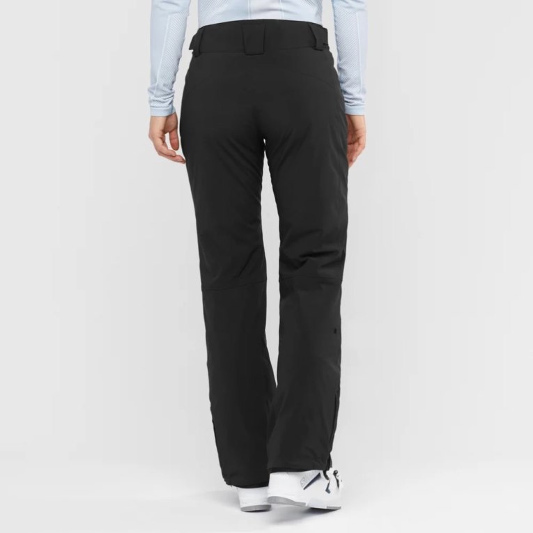 Black Salomon The Brilliant Women's Ski Pants | IE ZI0319